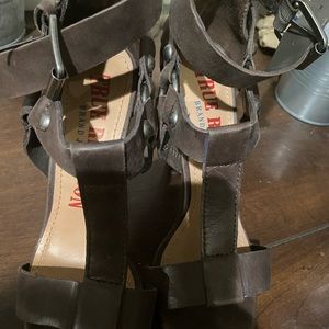 True Religion Brown High Heels